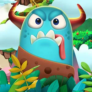 Bubble Monsters gameplay screenshot - similar to Impossible Lite Dash