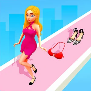 Dress Up Run gameplay screenshot - similar to Stack Defence