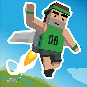 Crazy Jetpack gameplay screenshot - similar to Knife