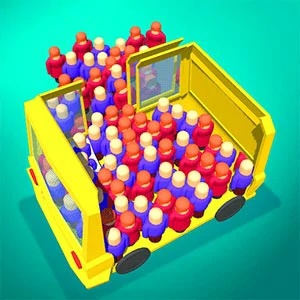 Overloaded Bus gameplay screenshot - similar to Sandy Balls