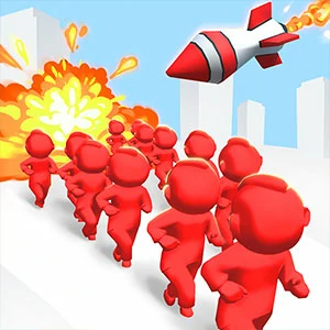 Gang Blast gameplay screenshot - similar to Circle Flip