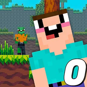 Minecaves Noob Adventure gameplay screenshot - similar to Stealth Master 3D 2