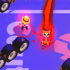 Clown Park Hide And Seek gameplay screenshot - similar to Space Blaze DX