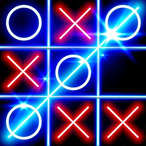 Tic Tac Toe gameplay screenshot - similar to TankWar