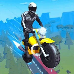 Flying Moto gameplay screenshot - similar to Cat Rolling