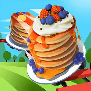 Pancake Tower 3D gameplay screenshot - similar to Shot Factor