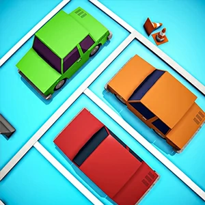 Parking Jam Out gameplay screenshot - similar to Paper Flick