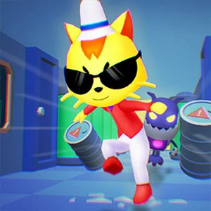 Cat Agent gameplay screenshot - similar to Phone Transform