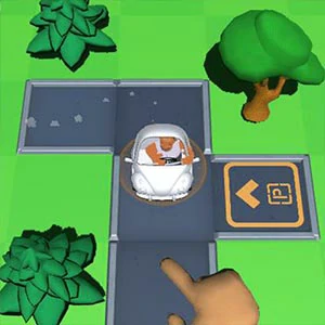 Puzzle Parking 3D gameplay screenshot - similar to Fruit Rush