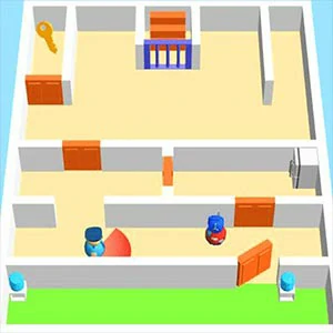 Room Escape 3D gameplay screenshot - similar to Trampoline Master