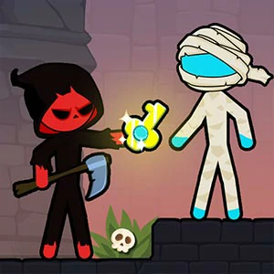 Water And Fire gameplay screenshot - similar to Agent Shoot
