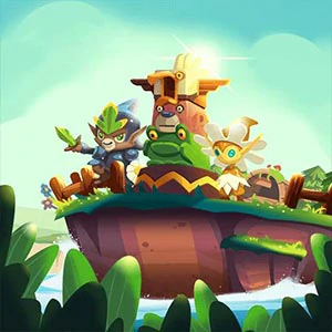 Nature Strikes Back gameplay screenshot - similar to JEDI TRAINING