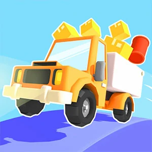 Drive Hills gameplay screenshot - similar to Hamster Stack Maze