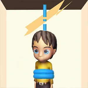 Rope Cut gameplay screenshot - similar to Agent Shoot