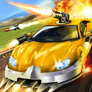 Fighting Car gameplay screenshot - similar to Block Triangle