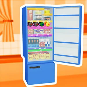 Fill The Fridge gameplay screenshot - similar to SuperPlumber