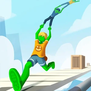 Stack Tower Run gameplay screenshot - similar to Dance Master Mat