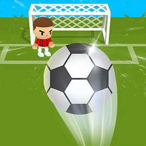 Soccer Goal gameplay screenshot - similar to Super Rush