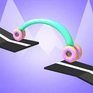 Draw Car Race gameplay screenshot - similar to Cube Shift
