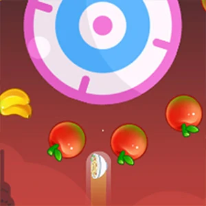 Fruit Gunner gameplay screenshot - similar to Go Robots 2