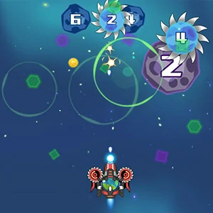 Drifting Earth gameplay screenshot - similar to Rolling Ball