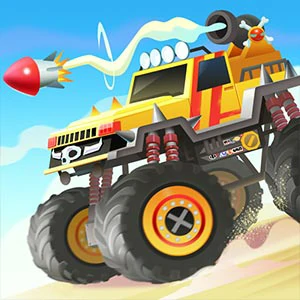 Monster Truck Madness gameplay screenshot - similar to Puppet Climb 3D