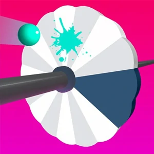 Shoot Paint gameplay screenshot - similar to trezeLines