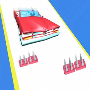 Beauty Party Rush gameplay screenshot - similar to Bullet Bender 3D