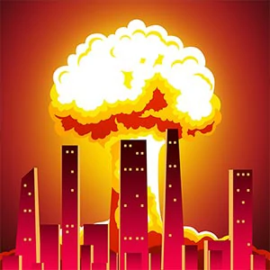 Attack City gameplay screenshot - similar to Battle Disc