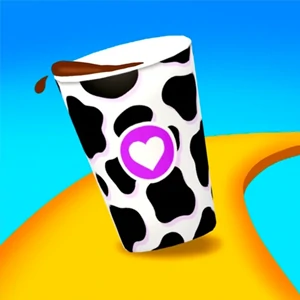 Coffee Stack gameplay screenshot - similar to Rolly Vortex