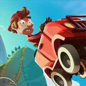 HillClimb Racer gameplay screenshot - similar to Bear Chase
