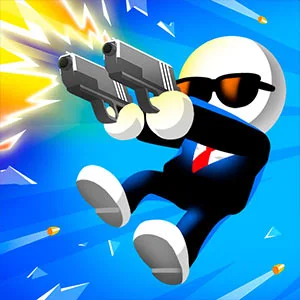 Johnny Trigger Online gameplay screenshot - similar to ColorfulClock