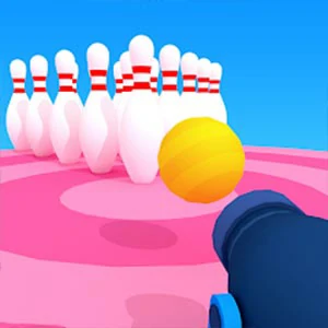 Funny Ball gameplay screenshot - similar to ARCHERY KING