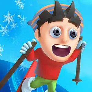 SKI Rush 3D gameplay screenshot - similar to Brain Find
