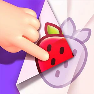 Paper Fold Master gameplay screenshot - similar to Ball Evolution Run