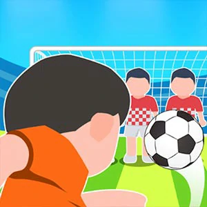 Soccer Free Kick gameplay screenshot - similar to Dessert Stack