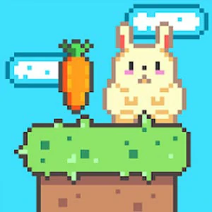 Bunny Quest gameplay screenshot - similar to Knife Master