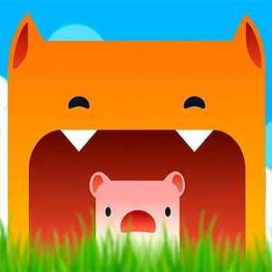 Animal Io gameplay screenshot - similar to Stack Run 3D