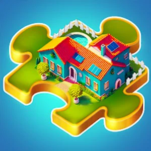 New York Jigsaw Puzzle gameplay screenshot - similar to Pancake Stack
