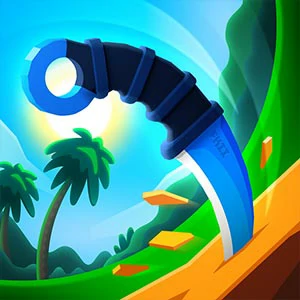Flip The Knife gameplay screenshot - similar to Colour Dozer