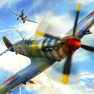 Great Air Battles gameplay screenshot - similar to Defense Math
