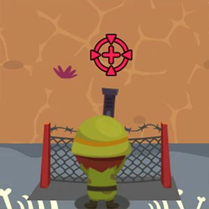 Skeleton Defense gameplay screenshot - similar to Pancake Stack