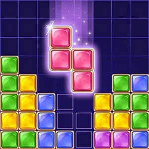 JewelsBlocksPuzzle gameplay screenshot - similar to Going Balls Run