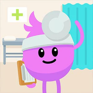 DumbWaysJrZanysHospital gameplay screenshot - similar to EyeArt Beauty Makeup Artist