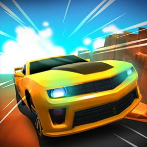 Car BackWheel gameplay screenshot - similar to Super Rush