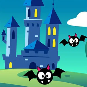 Math Vs Bat gameplay screenshot - similar to Blumgi Rocket