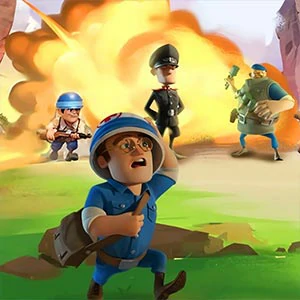 Merge Commander Battle gameplay screenshot - similar to Knife Master