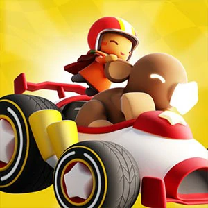 Mini Kart Rush gameplay screenshot - similar to Rolly Vortex