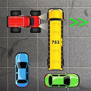 Parking Lot gameplay screenshot - similar to Tiny Race