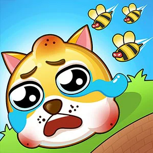 Save The Dog gameplay screenshot - similar to Subway Runner